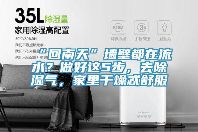 “回南天”墻壁都在流水？做好這5步，去除濕氣，家里干燥忒舒服