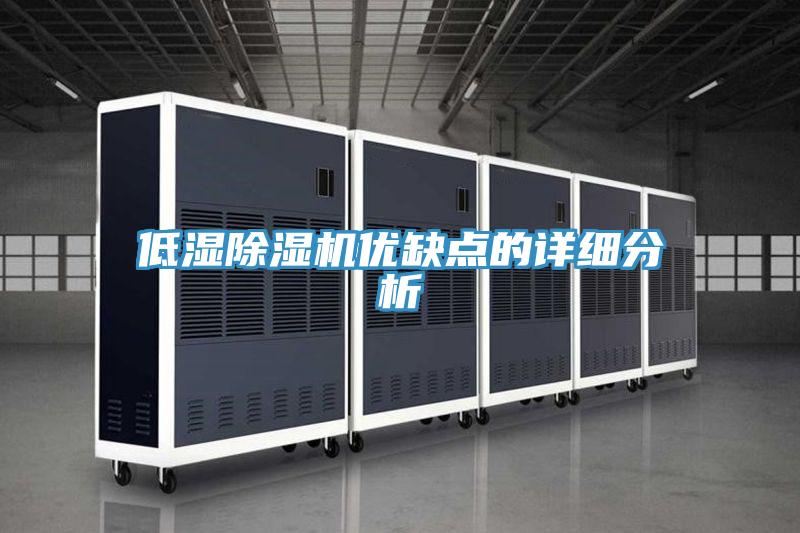 低濕除濕機(jī)優(yōu)缺點的詳細(xì)分析