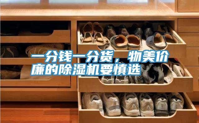 一分錢一分貨，物美價(jià)廉的除濕機(jī)要慎選