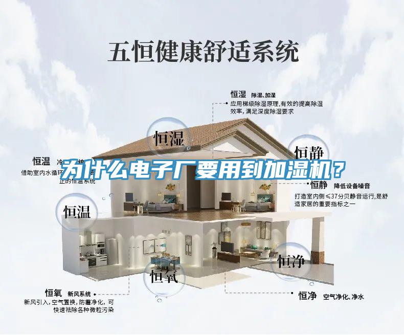 為什么電子廠要用到加濕機？