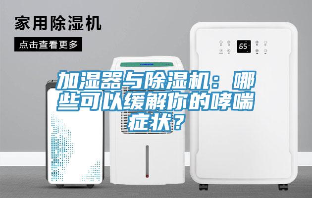 加濕器與除濕機(jī)：哪些可以緩解你的哮喘癥狀？