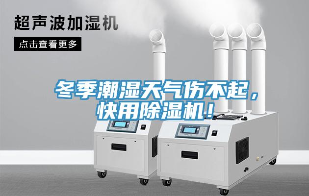 冬季潮濕天氣傷不起，快用除濕機！