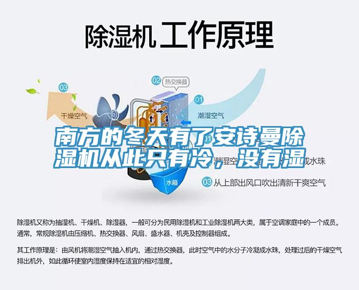 南方的冬天有了安詩曼除濕機從此只有冷，沒有濕