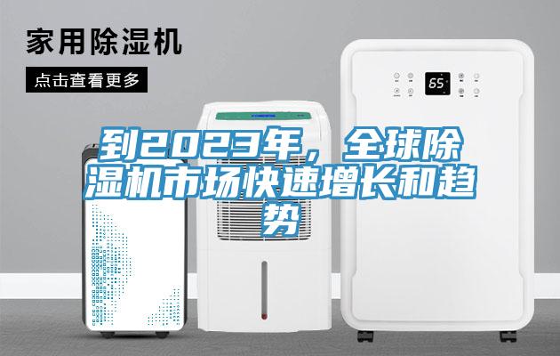 到2023年，全球除濕機(jī)市場(chǎng)快速增長(zhǎng)和趨勢(shì)