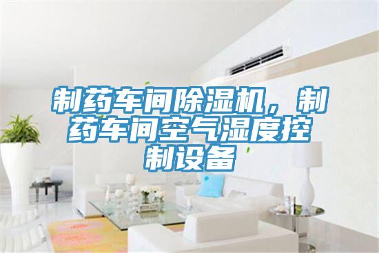 制藥車(chē)間除濕機(jī)，制藥車(chē)間空氣濕度控制設(shè)備