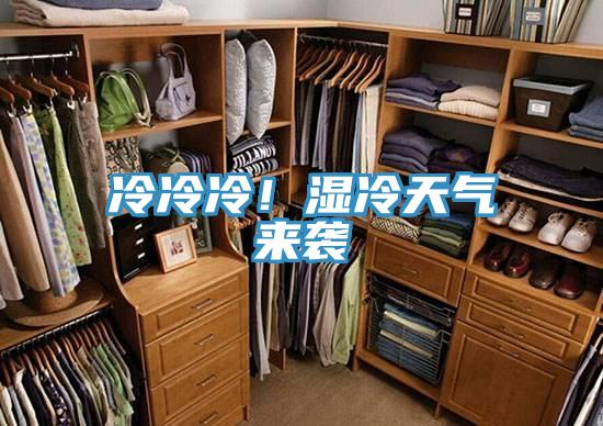 冷冷冷！濕冷天氣來襲