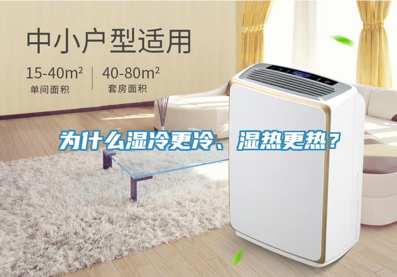 為什么濕冷更冷、濕熱更熱？