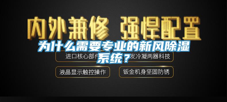 為什么需要專業(yè)的新風除濕系統(tǒng)？