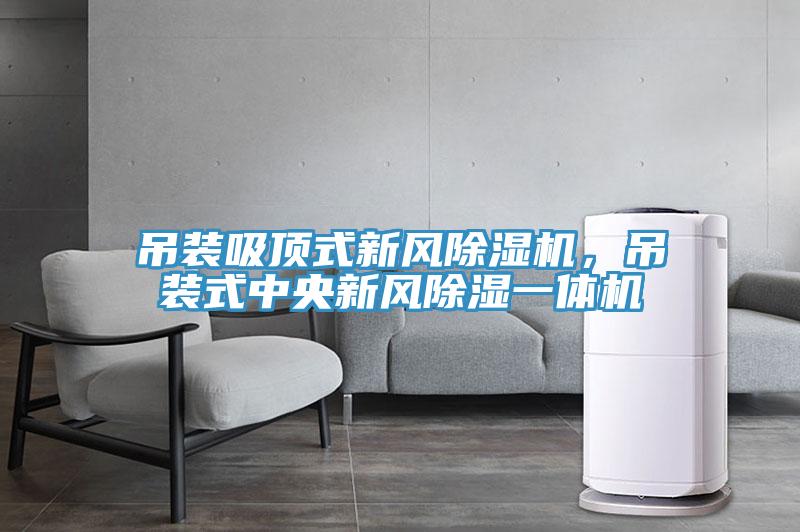 吊裝吸頂式新風(fēng)除濕機(jī)，吊裝式中央新風(fēng)除濕一體機(jī)