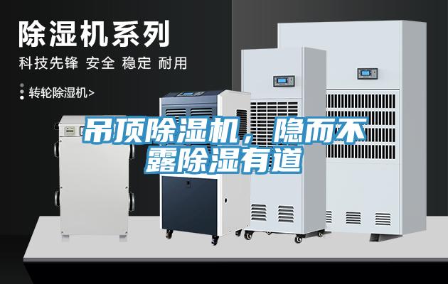 吊頂除濕機(jī)，隱而不露除濕有道