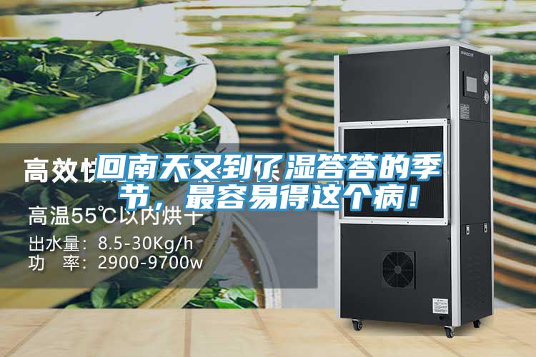 回南天又到了濕答答的季節(jié)，最容易得這個病！