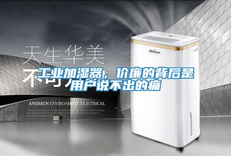 工業(yè)加濕器，價(jià)廉的背后是用戶說(shuō)不出的痛