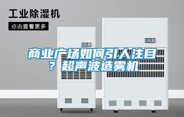 商業(yè)廣場如何引人注目？超聲波造霧機