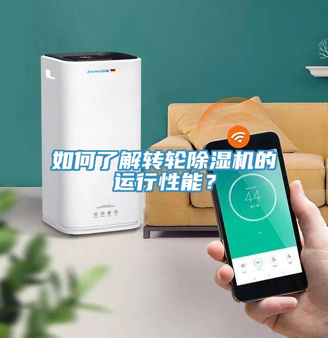 如何了解轉輪除濕機的運行性能？
