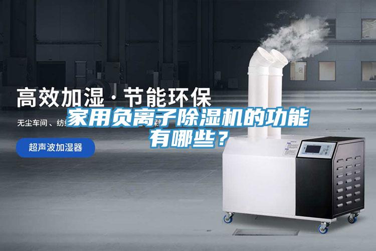 家用負(fù)離子除濕機的功能有哪些？