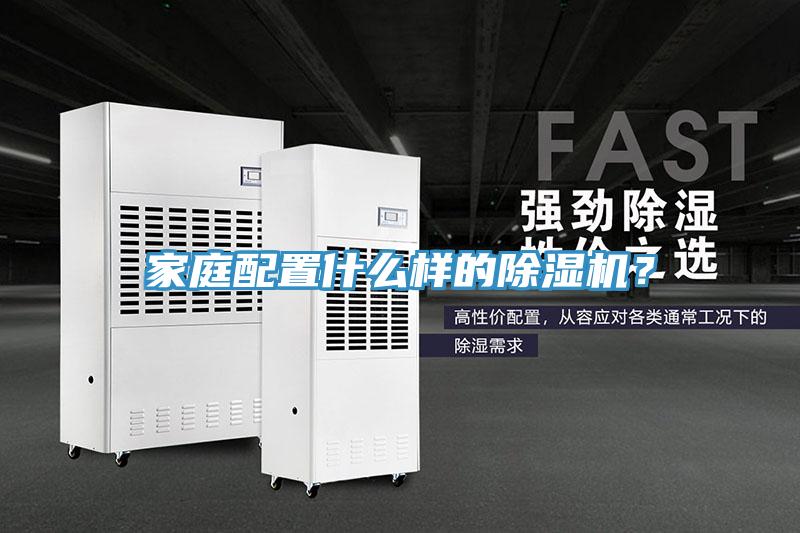 家庭配置什么樣的除濕機？