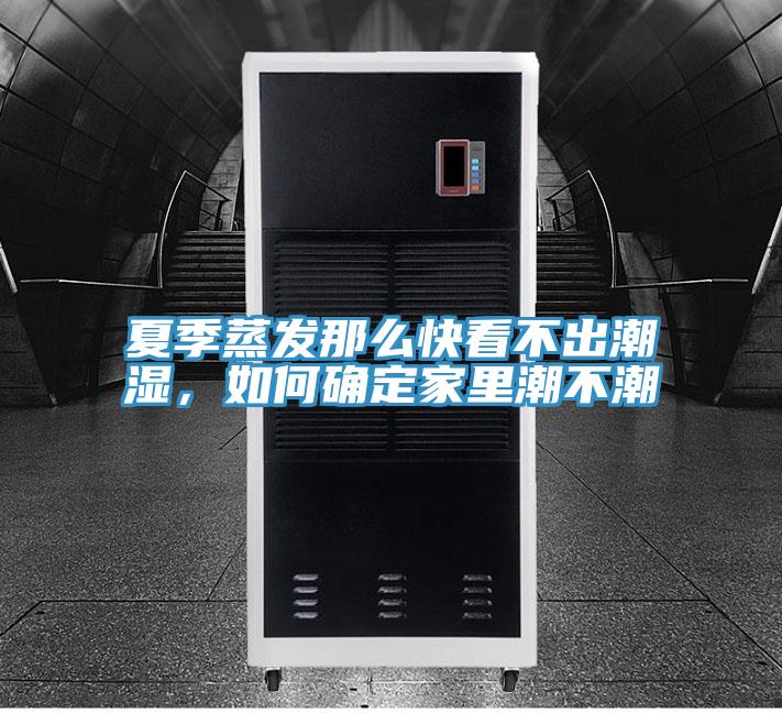 夏季蒸發(fā)那么快看不出潮濕，如何確定家里潮不潮
