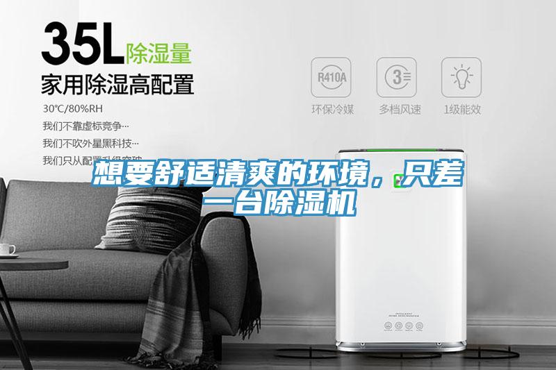 想要舒適清爽的環(huán)境，只差一臺除濕機(jī)