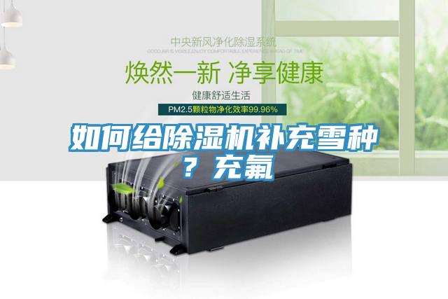 如何給除濕機(jī)補(bǔ)充雪種？充氟