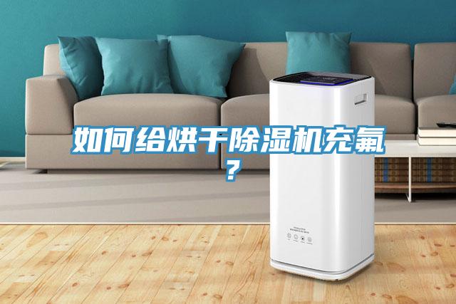 如何給烘干除濕機充氟？