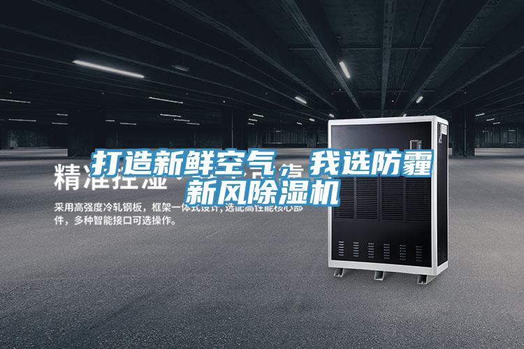 打造新鮮空氣，我選防霾新風(fēng)除濕機(jī)