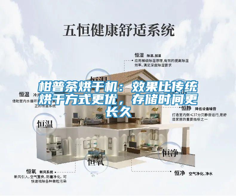 柑普茶烘干機(jī)：效果比傳統(tǒng)烘干方式更優(yōu)，存儲(chǔ)時(shí)間更長(zhǎng)久