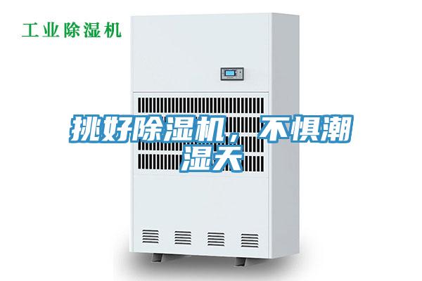 挑好除濕機，不懼潮濕天