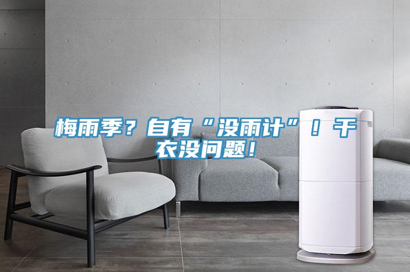 梅雨季？自有“沒(méi)雨計(jì)”！干衣沒(méi)問(wèn)題！