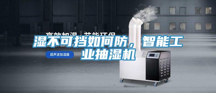 濕不可擋如何防，智能工業(yè)抽濕機