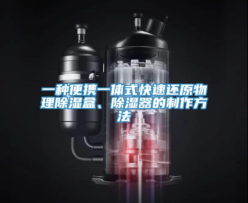 一種便攜一體式快速還原物理除濕盒、除濕器的制作方法