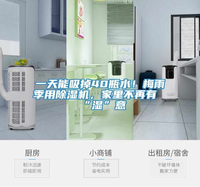 一天能吸掉40瓶水！梅雨季用除濕機(jī)，家里不再有“濕”意