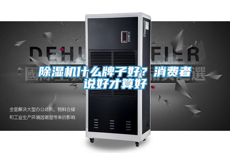 除濕機(jī)什么牌子好？消費(fèi)者說(shuō)好才算好