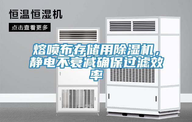熔噴布存儲用除濕機(jī)，靜電不衰減確保過濾效率