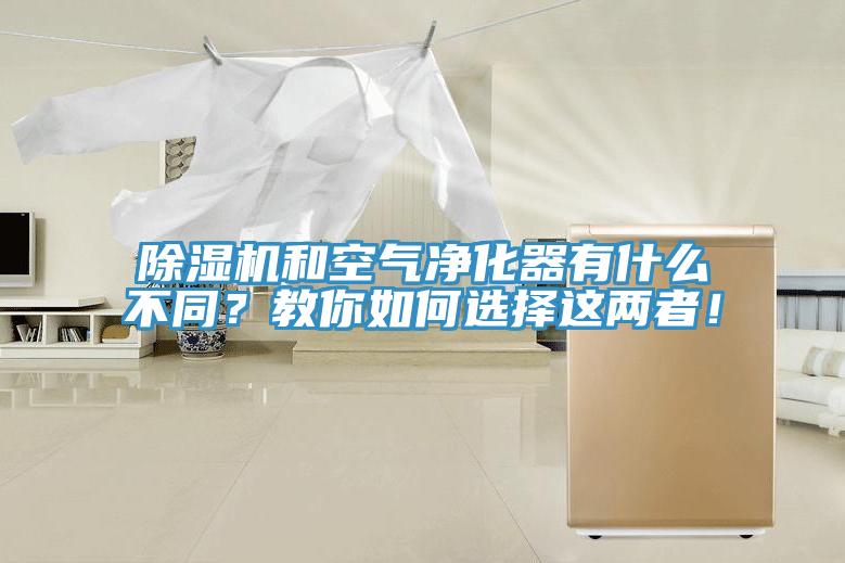 除濕機(jī)和空氣凈化器有什么不同？教你如何選擇這兩者！
