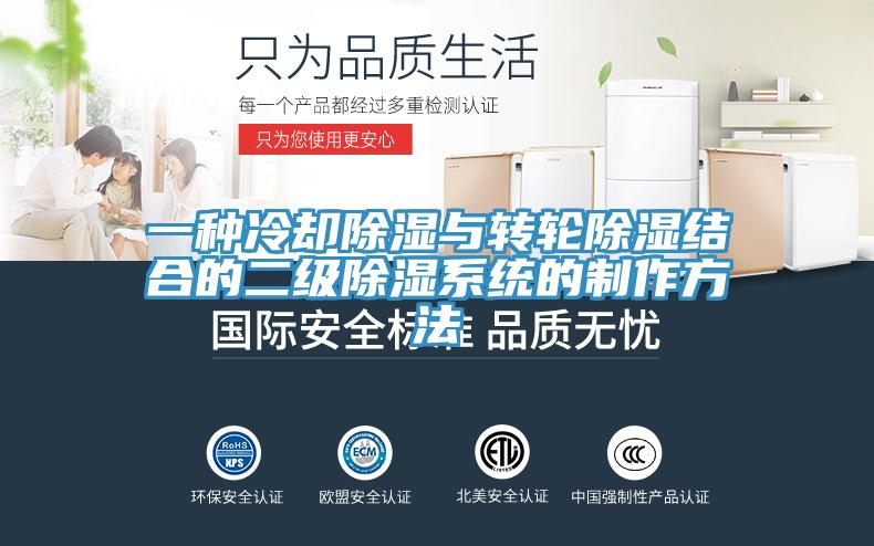 一種冷卻除濕與轉(zhuǎn)輪除濕結合的二級除濕系統(tǒng)的制作方法