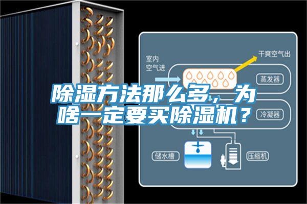 除濕方法那么多，為啥一定要買除濕機(jī)？