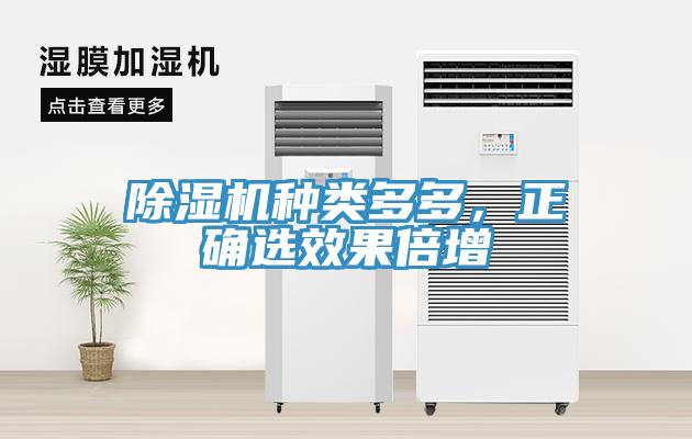 除濕機(jī)種類多多，正確選效果倍增