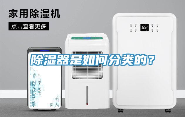 除濕器是如何分類的？