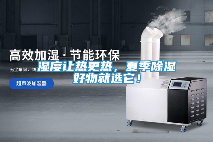 濕度讓熱更熱，夏季除濕好物就選它！