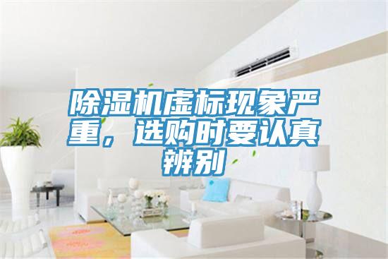 除濕機虛標(biāo)現(xiàn)象嚴(yán)重，選購時要認(rèn)真辨別