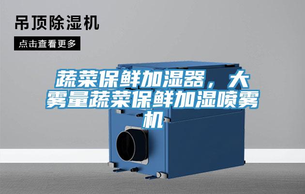 蔬菜保鮮加濕器，大霧量蔬菜保鮮加濕噴霧機(jī)