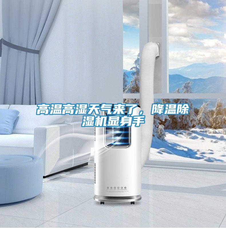 高溫高濕天氣來了，降溫除濕機顯身手