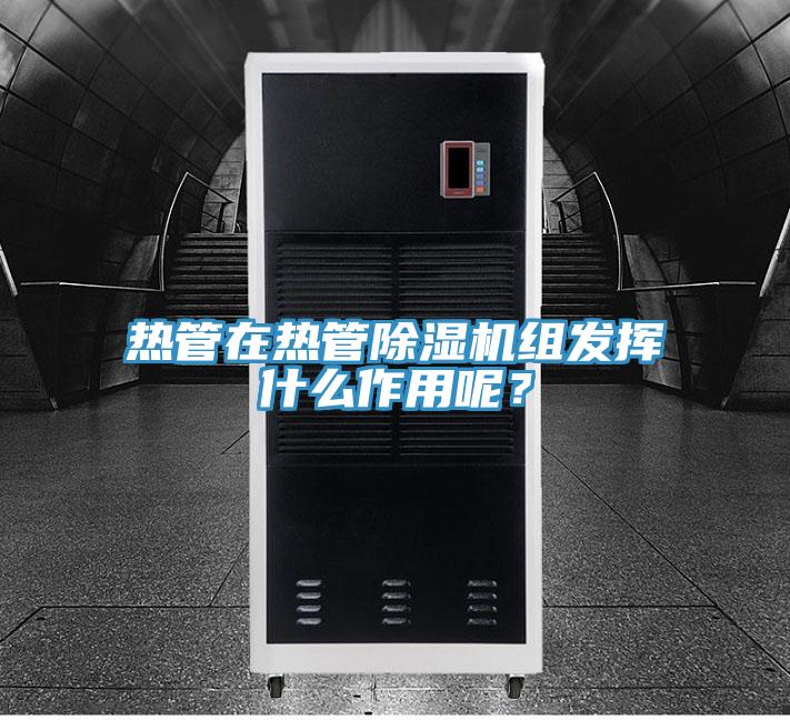 熱管在熱管除濕機(jī)組發(fā)揮什么作用呢？