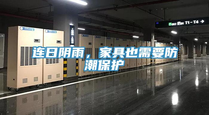 連日陰雨，家具也需要防潮保護