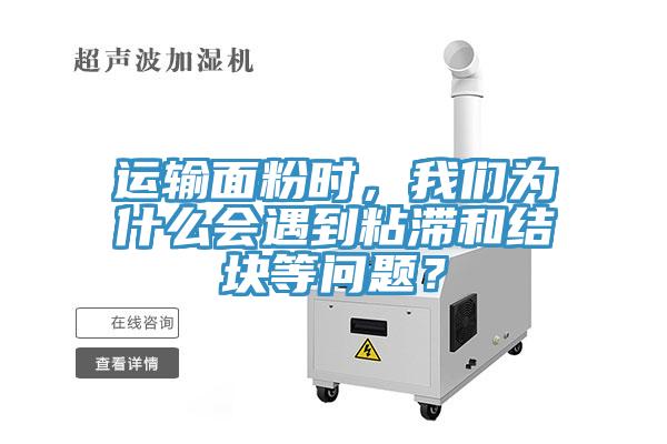 運(yùn)輸面粉時(shí)，我們?yōu)槭裁磿?huì)遇到粘滯和結(jié)塊等問題？