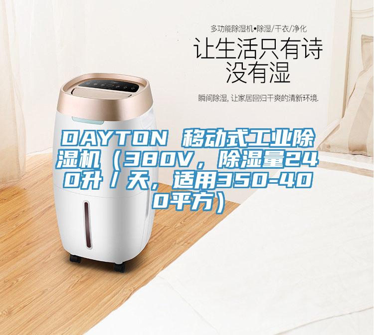 DAYTON 移動(dòng)式工業(yè)除濕機(jī)（380V，除濕量240升／天，適用350-400平方）