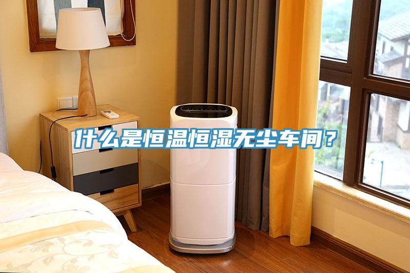 什么是恒溫恒濕無塵車間？