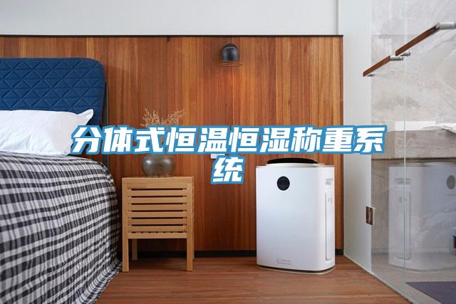 分體式恒溫恒濕稱(chēng)重系統(tǒng)