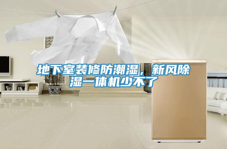 地下室裝修防潮濕，新風(fēng)除濕一體機(jī)少不了