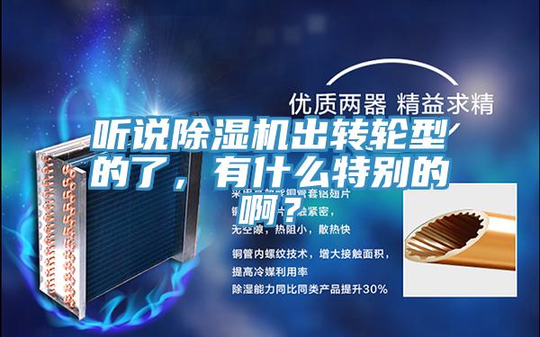 聽(tīng)說(shuō)除濕機(jī)出轉(zhuǎn)輪型的了，有什么特別的??？
